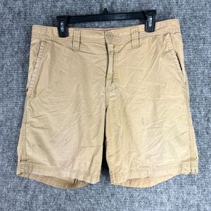 Columbia Shorts Mens 34 Beige Casual Hiking‎ Camping Outdoor Fishing Bermuda 8"